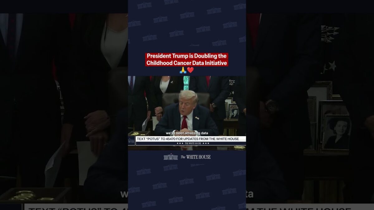 V roku 2019 som s hrdosťou spustil Iniciatívu pre dáta o rakovine u detí… túto investíciu zdvojnásobujeme.