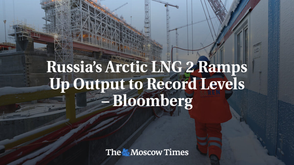 Ruský projekt Arctic LNG 2 zvyšuje produkciu na rekordné úrovne – Bloomberg
