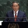 Čínsky premiér Li Qiang varuje OSN pred vážnymi výzvami pre globálny poriadok po...