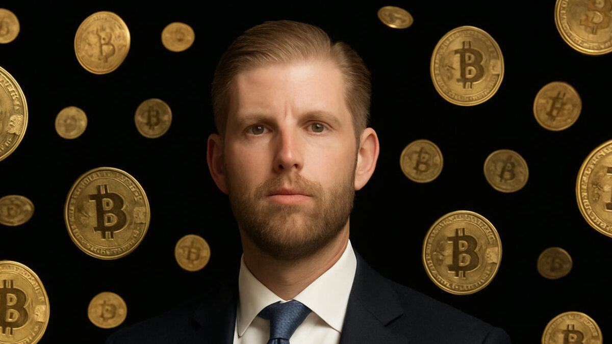Prečo si Eric Trump myslí, že Bitcoin dosiahne hodnotu 1 milión dolárov.
