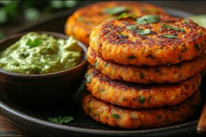 1759284277_maxresdefault.jpg Batátovo-cícerové placky s avokádovým dipom.