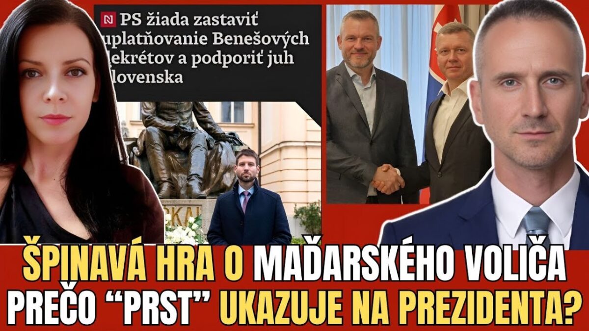 Pavol Slota: Michal Šimečka zneužíva Benešove dekréty: Provokácia, ktorá môže vybuchnúť.| TVOTV