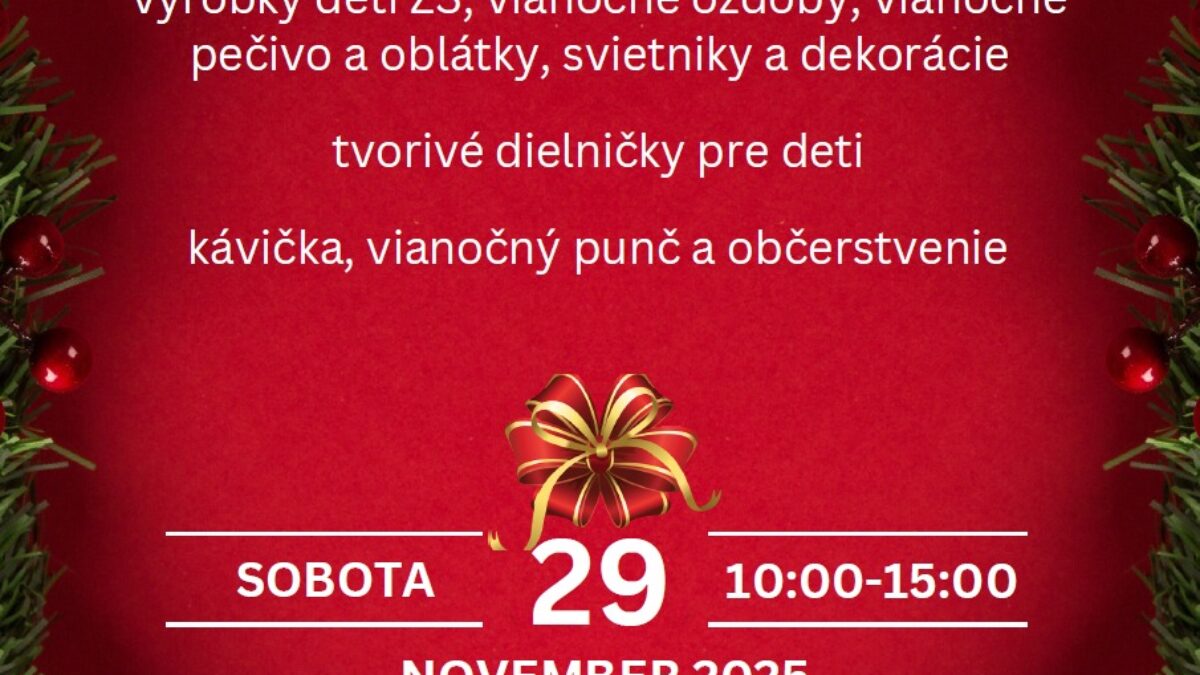 Mesto Trenčianske Teplice: Vianočné trhy na ZŠ A. Bagara