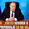 Sergej Lavrov prelomil mlčanie: Tlačová konferencia o jadrových skúškach, USA, U...