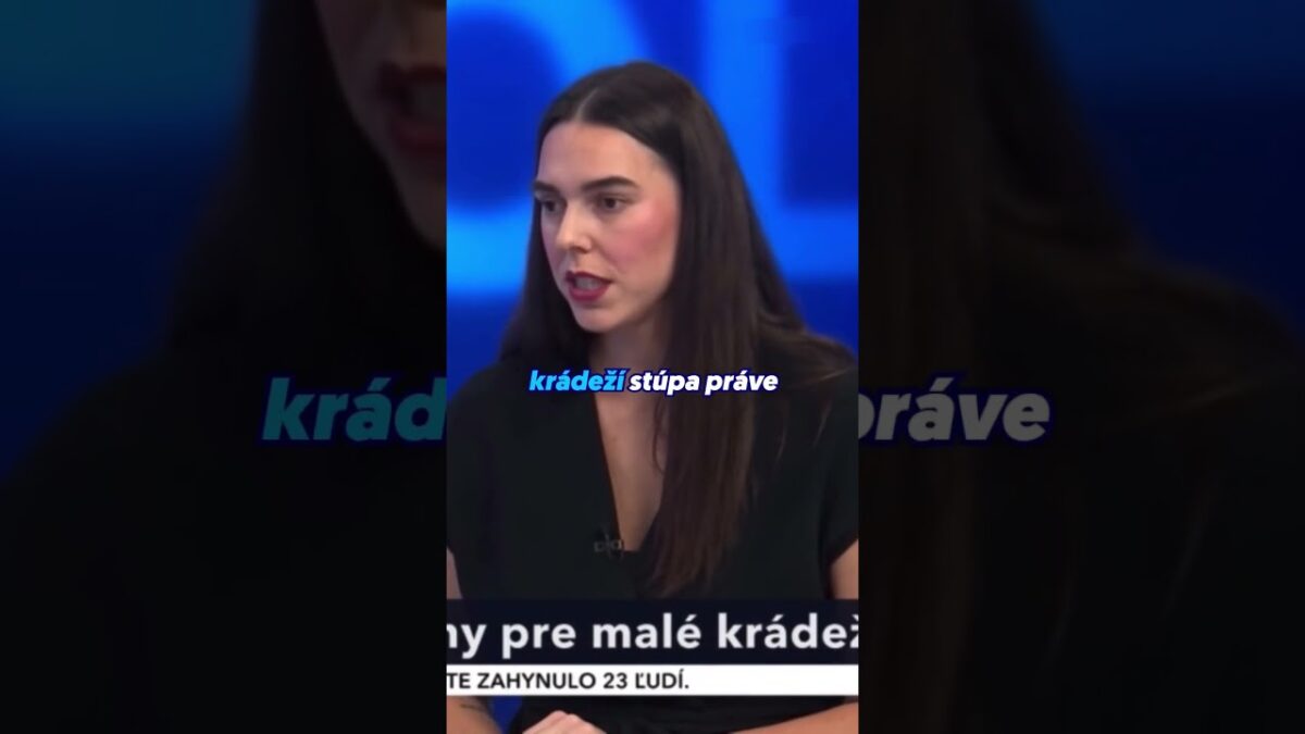 Krádeže nestúpajú a ak by stúpali, môže za to opozícia – to je koaličná “logika” | Tamara STOHLOVÁ