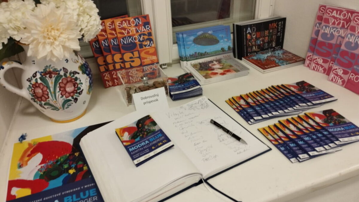 BSK: MODRA BLUE – výstava Martina Kellenbergera otvorená v Modre