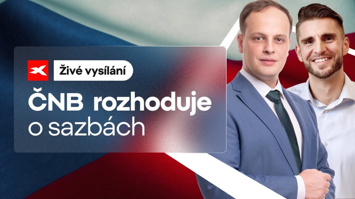 XTB: Živý komentář XTB: ČNB rozhoduje o sazbách