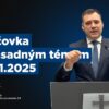 Taraba: Tlačová konferencia k zásadným témam 07.11.2025