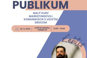 BSK: Kultúra a publikum: malý kurz marketingovej komunikácie s veľkým srdcom