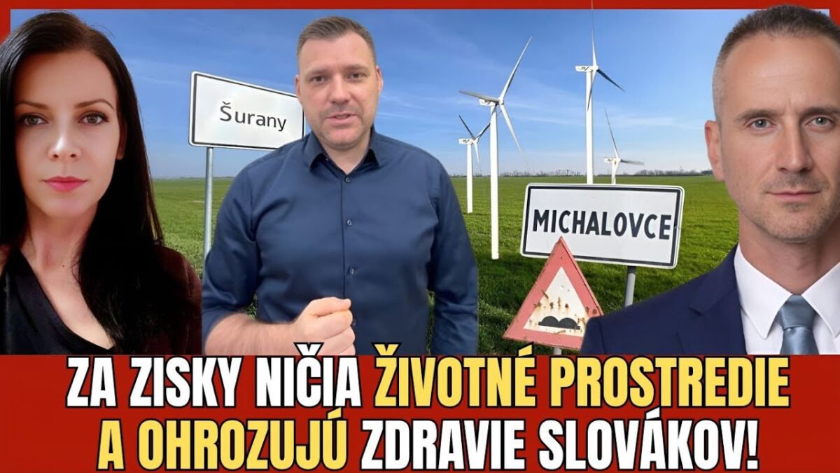 Pavol Slota o veterných turbínach a čínskej baterkárni: Pre cudzie zisky ohrozujú Slovákov | TVOTV