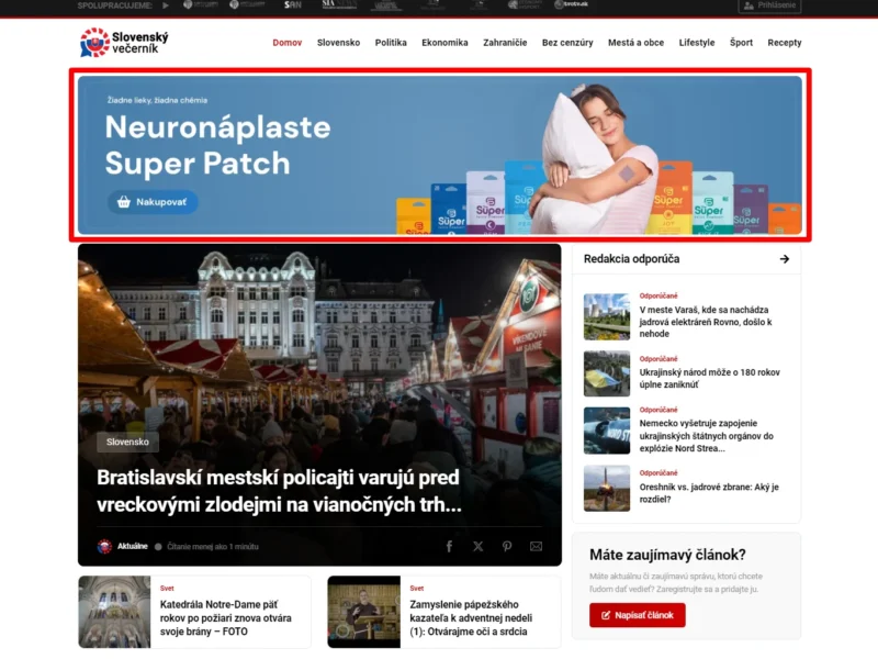 Slovenský večerník Slovenský večerník