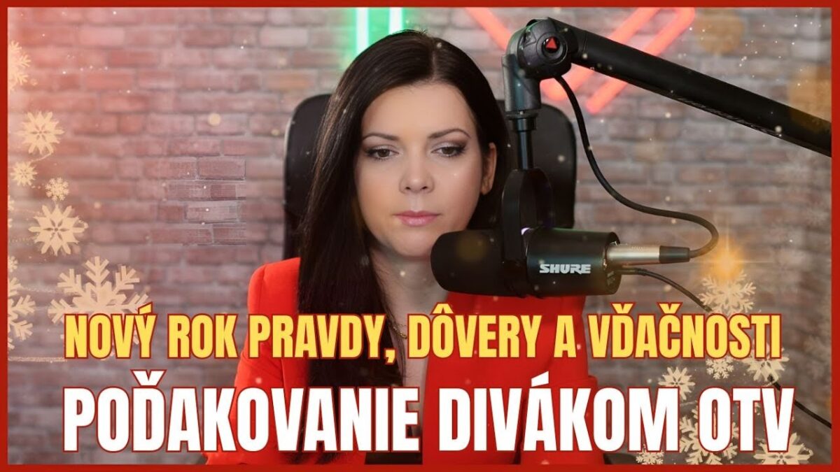 Novoročný príhovor Lenky Zlatev: Vďaka, dôvera a nový rok otvorených očí | TVOTV