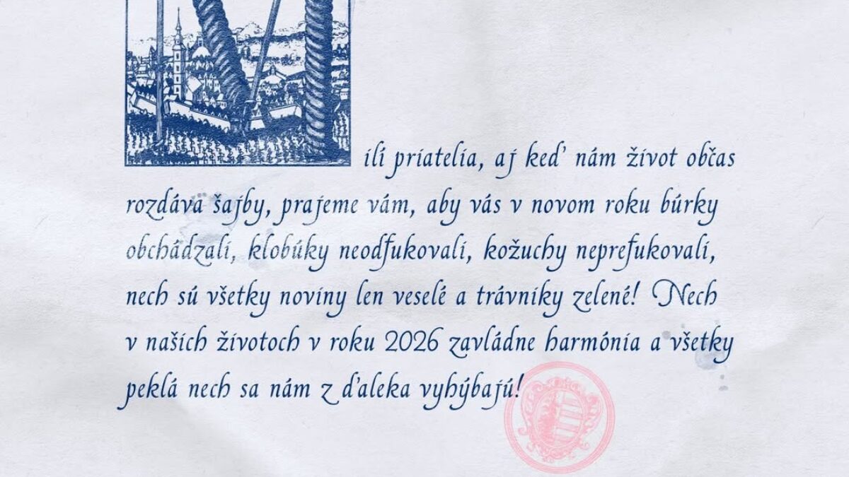 Mesto Modra: PF 2026