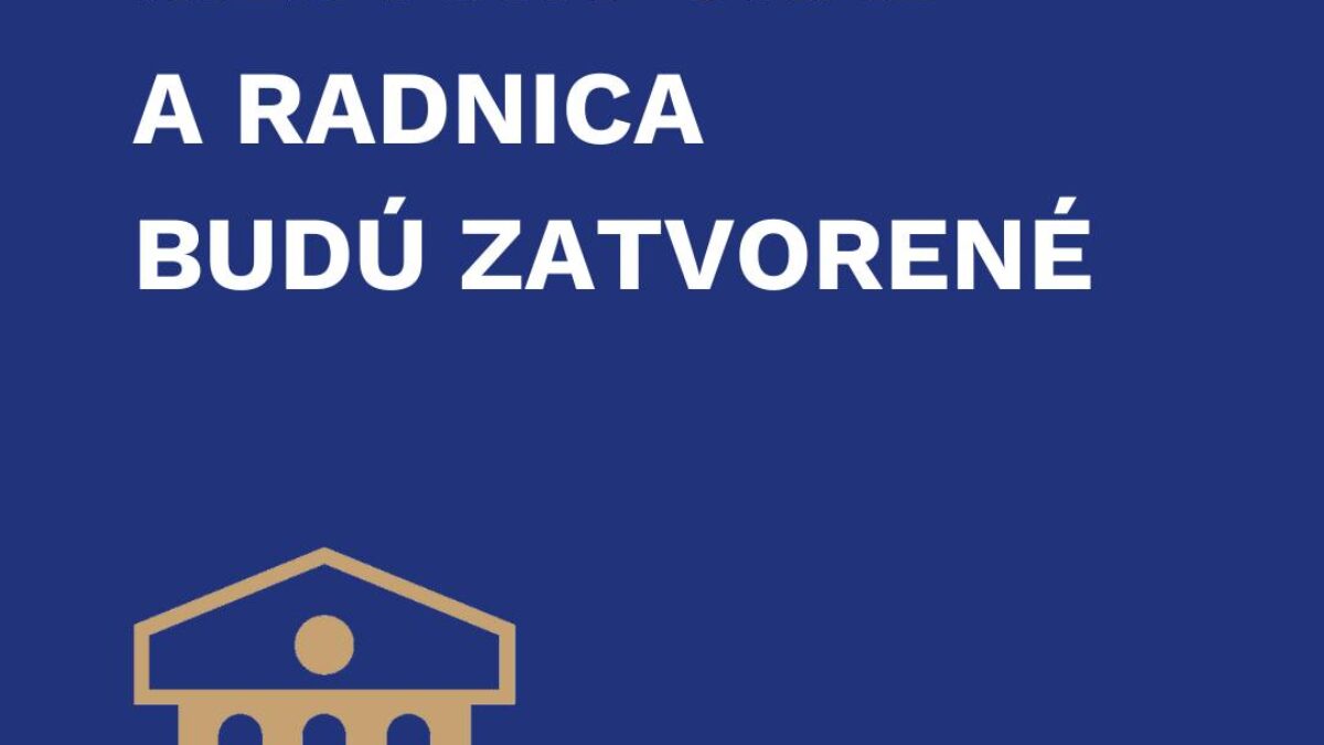 Mesto Trnava: OZNAM PRE OBČANOV