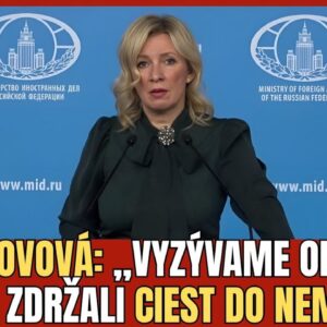 Mária Zacharovová (25.12.25): „90 miliárd eur pre vojnu – kto za to zaplat...
