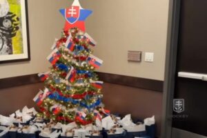 Darčeky, koleda aj tímový duch. Slovenská hokejová „dvadsiatka“ oslávila Štedrý ...