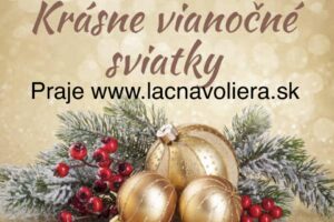 Prajeme vám krásne a pohodové vianočné sviatky…..