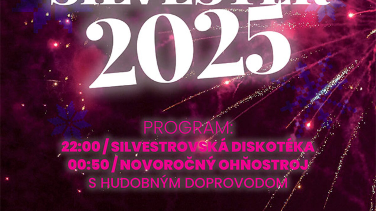 Mesto Bytča: SILVESTER 2025
