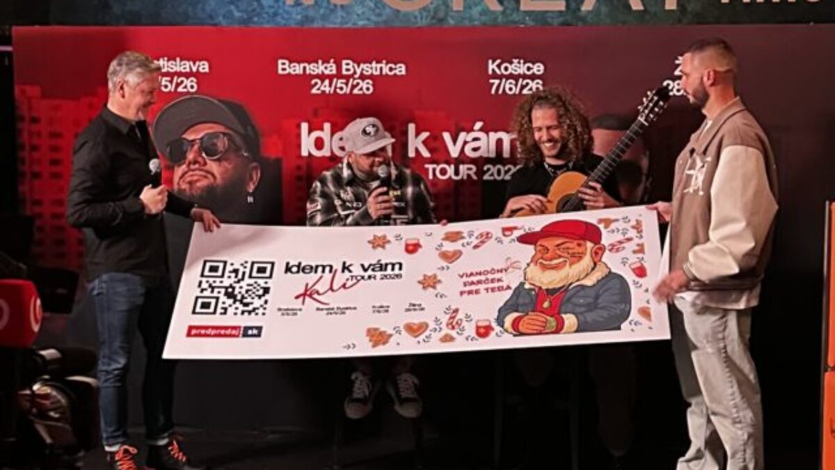 Kali ako Santa Claus. Koncerty prinesie priamo na sídliská a do konca roka predstaví aj nový singel – VIDEO