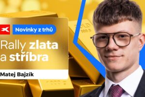 XTB: Stříbro +115 % a zlato na dosah maxim