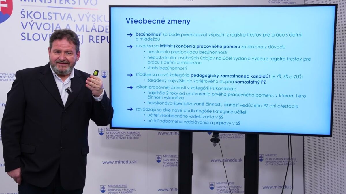 Zákon o pedagogických zamestnancoch a odborných zamestnancoch