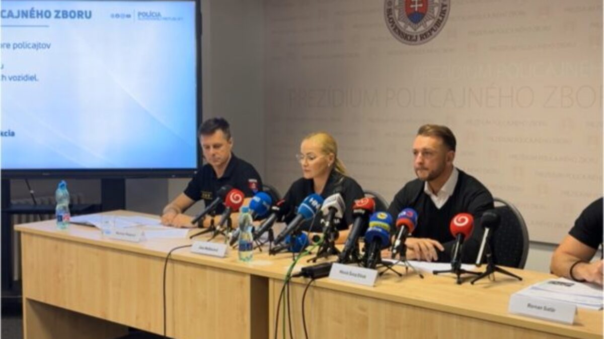 Maškarová zhodnotila rok 2025 v Policajnom zbore, vyjadrila sa k vyšetrovaniu prevratu aj darovania techniky na Ukrajinu – VIDEO
