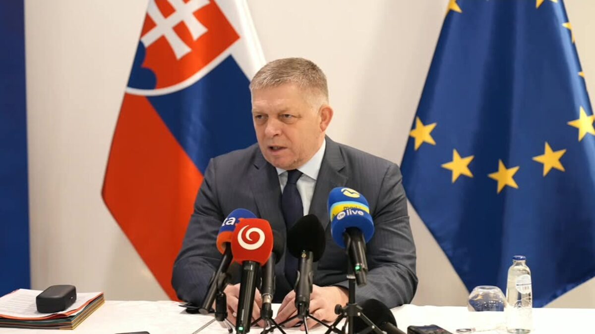 Robert Fico: Tlačový brífing predsedu vlády SR Roberta Fica o záveroch summitu lídrov EÚ