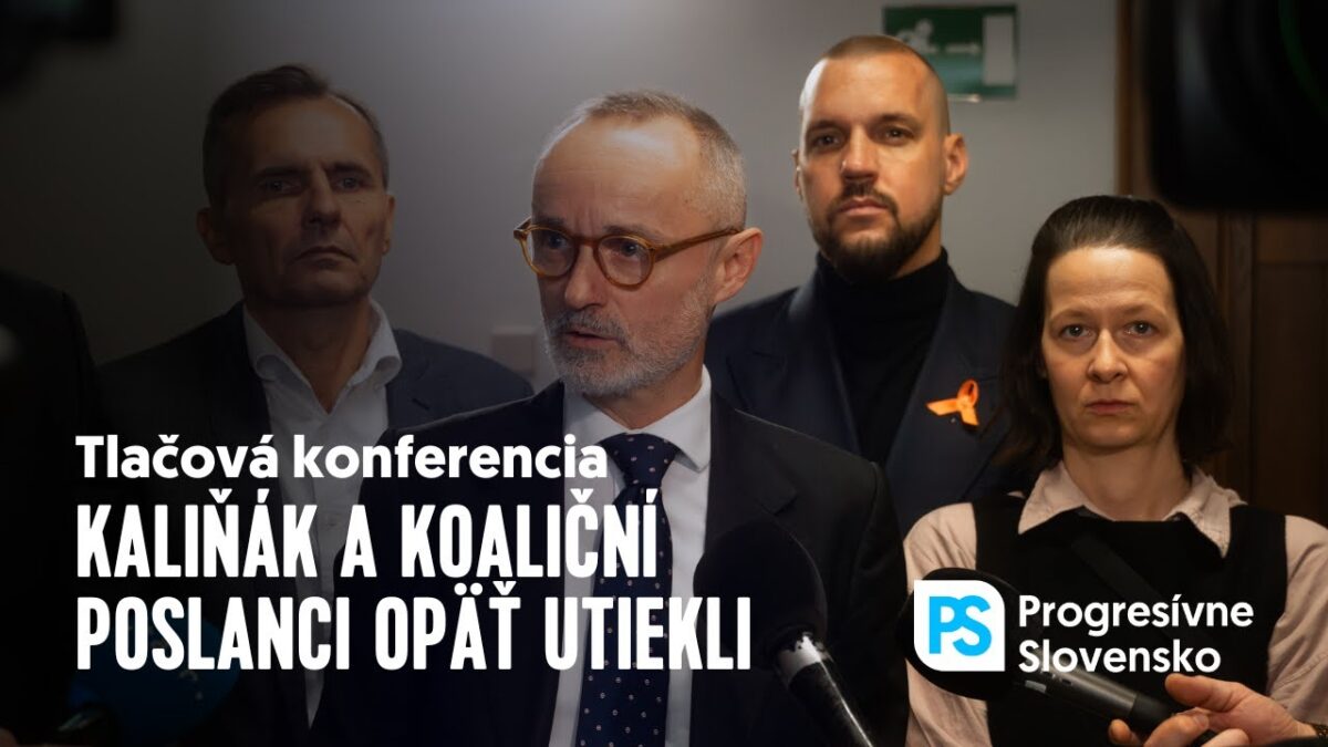 Robert Kaliňák a koaliční poslanci utiekli pred zodpovednosťou | Tlačový brífing, 3. december 2025