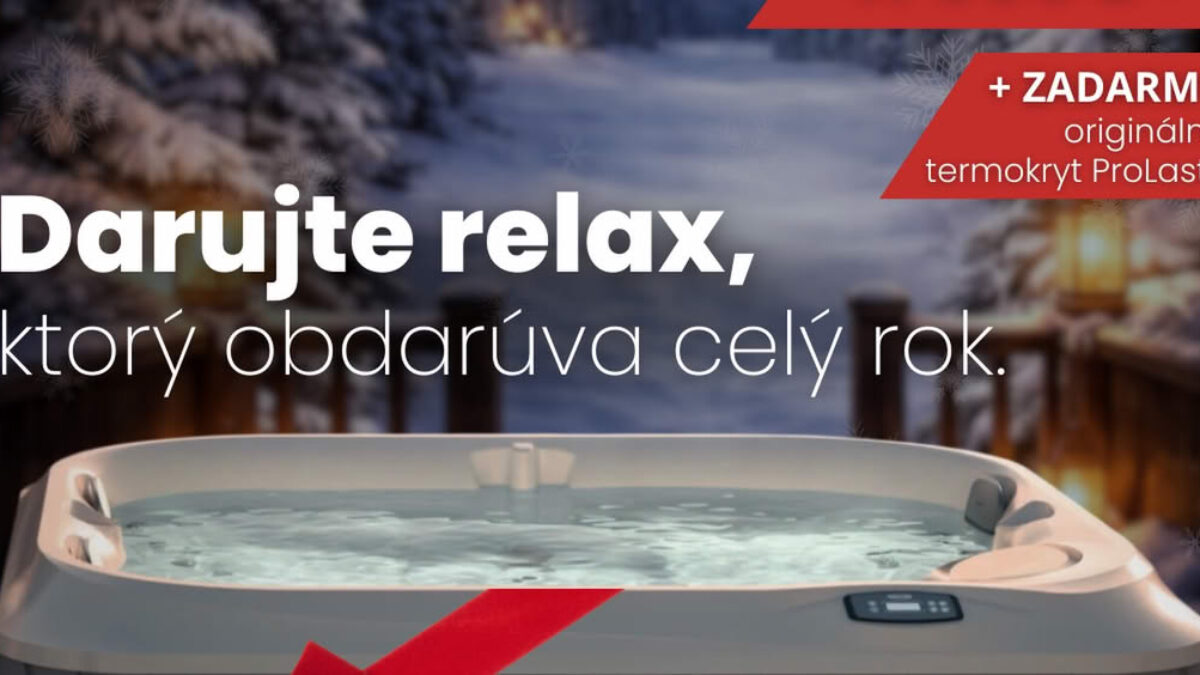 Darujte relax, ktorý obdarúva celý rok!