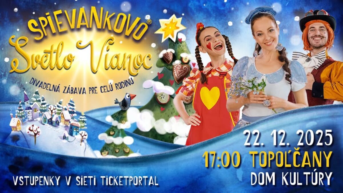 Kultúra Topoľčany: TIETO VIANOCE BUDÚ MAGICKÉ
