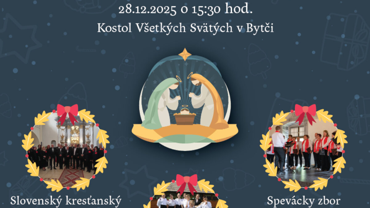 Mesto Bytča: POZVÁNKA NA VIANOČNÝ KONCERT V BYTČI