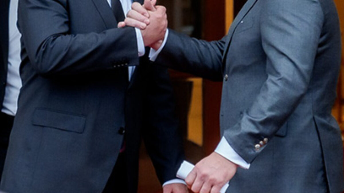 PREDSEDA VLÁDY SR ROBERT FICO SA STRETOL S PREZIDENTOM CHORVÁTSKA ZORANOM MILANOVIĆOM