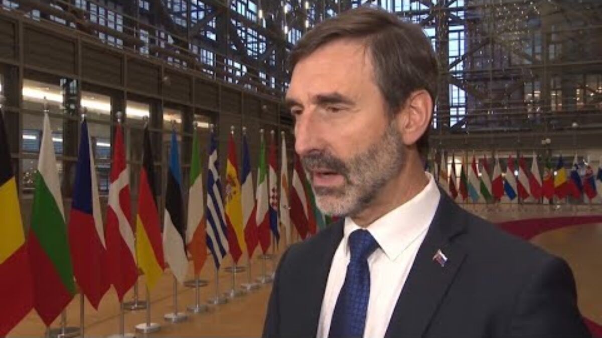 Tlačový brífing ministra Juraja Blanára po zasadnutí #FAC v Bruseli