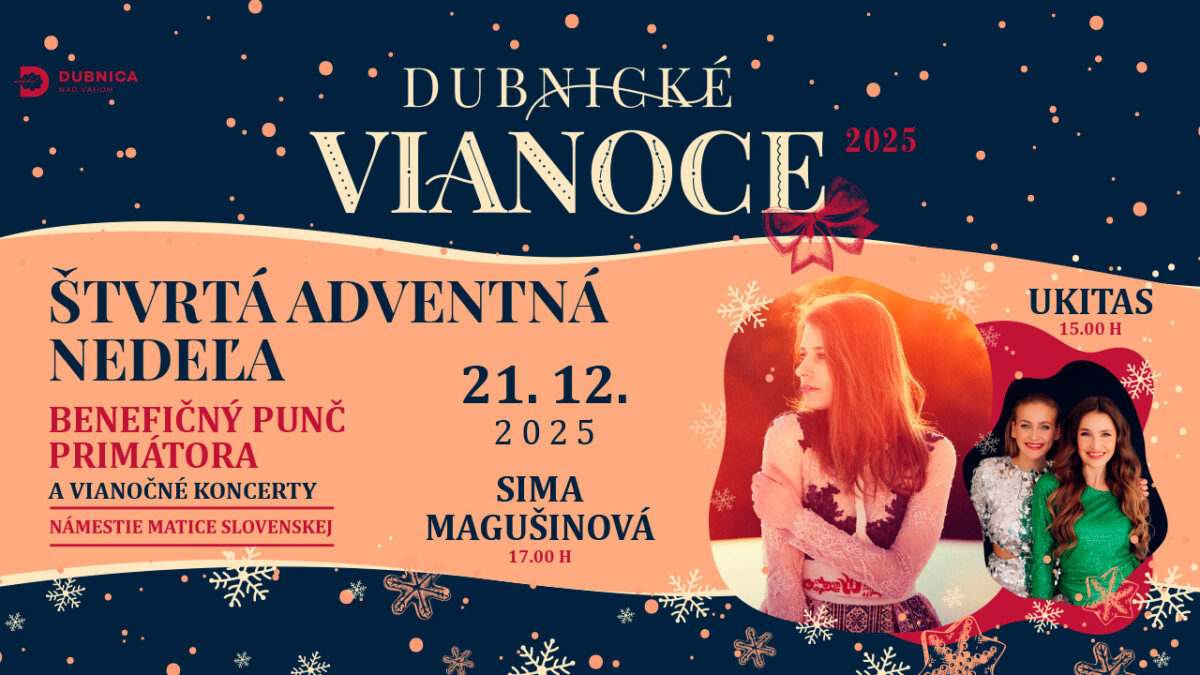 Mesto Dubnica nad Váhom: Zachytili ste už, že počas štvrtej adventnej nedele si budete môcť za ľubovoľný príspevok  zakúpiť punč priamo od primátora mesta?