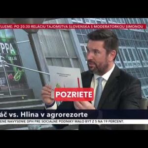 R. TAKÁČ: NEBUDEM MLČAŤ, KEĎ OPOZÍCIA KLAME O DOTÁCIÁCH A PPA