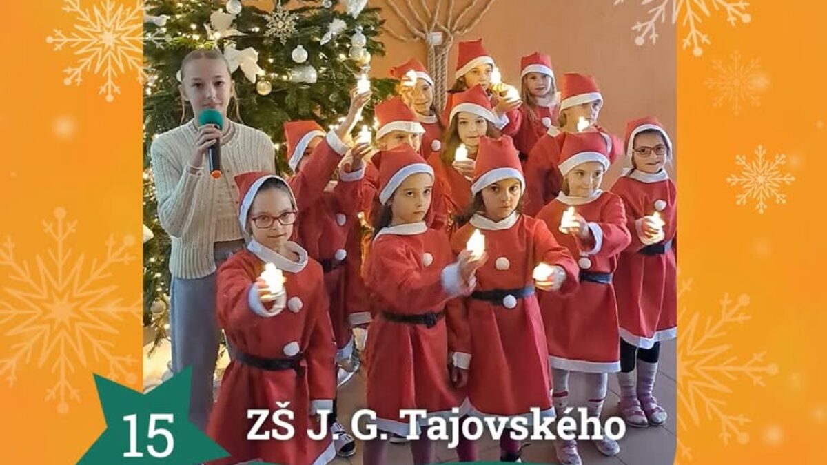 Mesto Senec: VIANOČNÉ TRHY V SENCI – Program ZŠ J. G. Tajovského