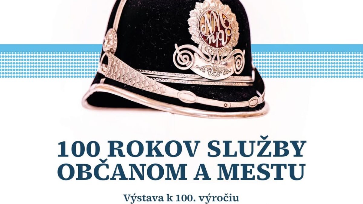 Mesto Nové Mesto nad Váhom: 100 rokov Mestskej polície v Novom Meste nad Váhom