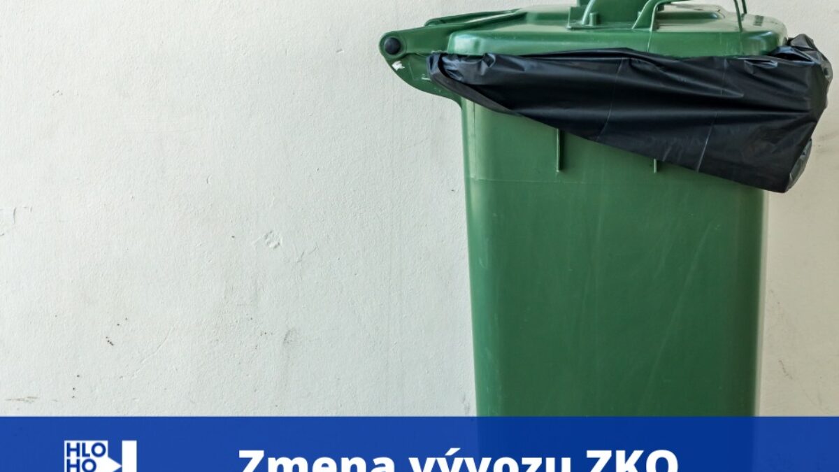 Mesto Hlohovec: ZMENA VÝVOZU ZMESOVÉHO KOMUNÁLNEHO ODPADU (ZKO)