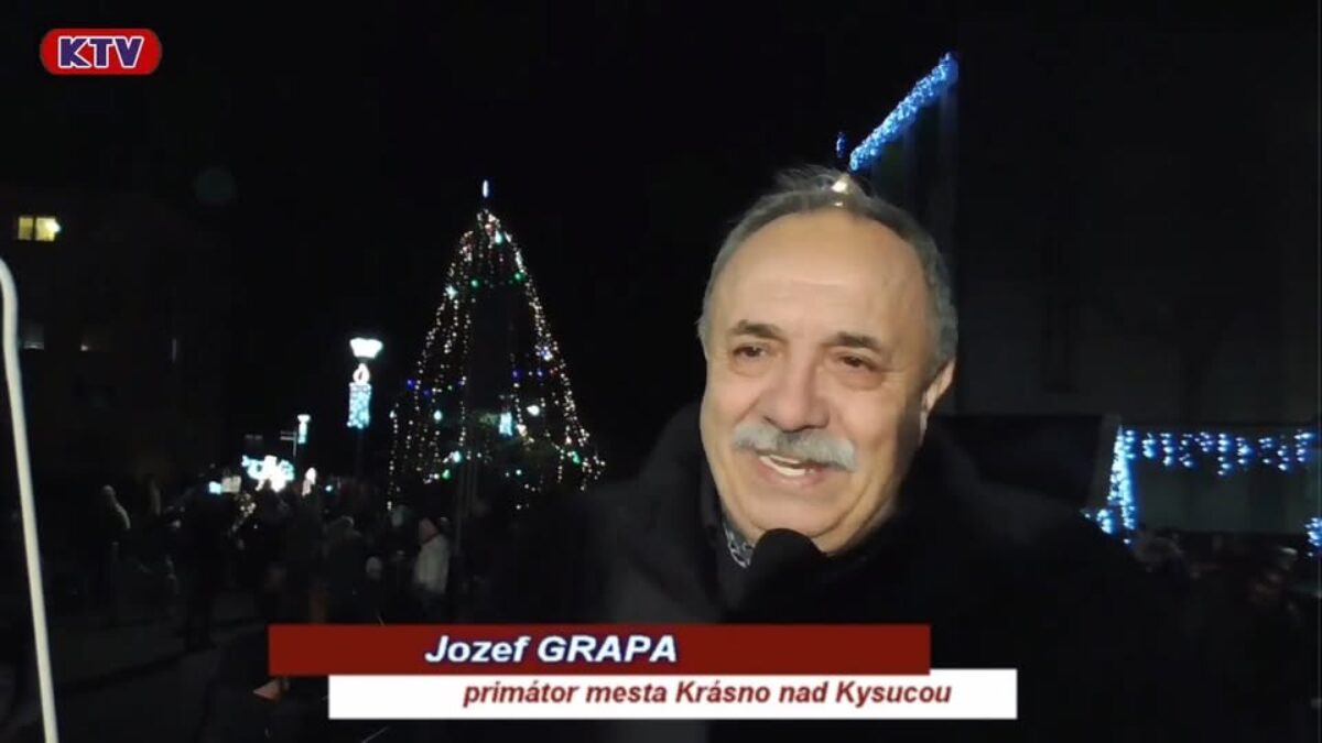 Mesto Krásno nad Kysucou: Príchod sv. Mikuláša – reportáž KTV