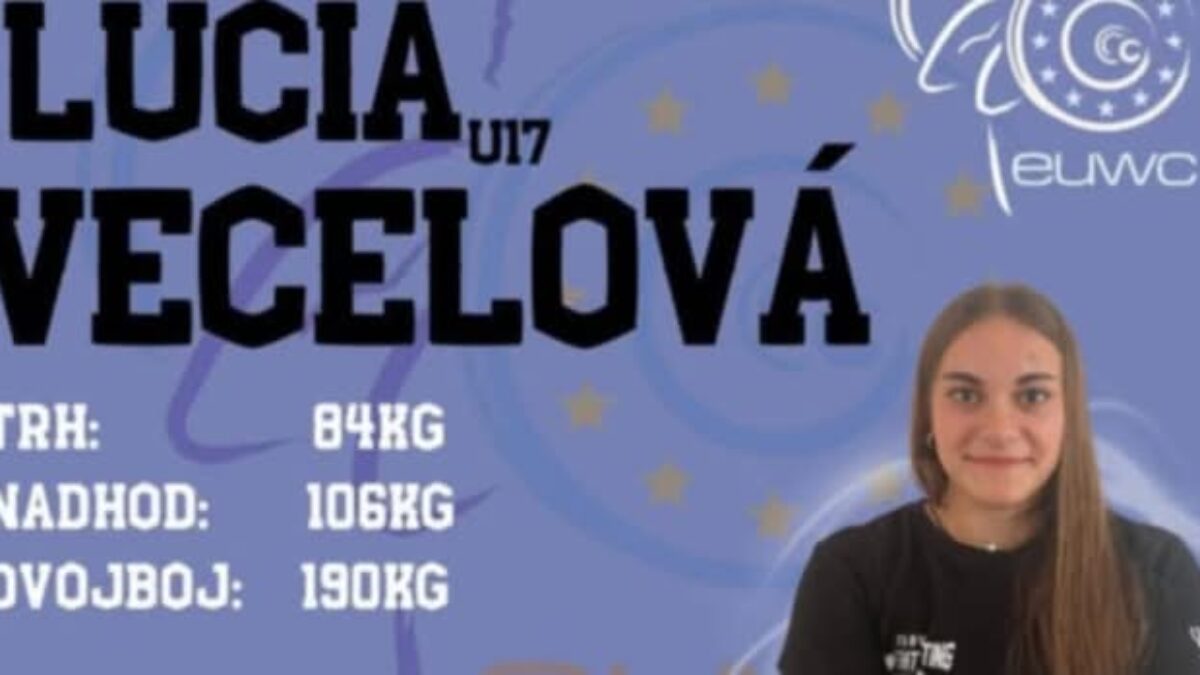 Mesto Krásno nad Kysucou: Lucia Vecelová opäť žiari!