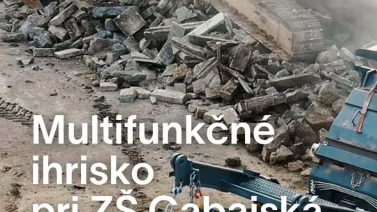 Mesto Nitra: NOVÉ ŠPORTOVISKO NA CABAJSKEJ