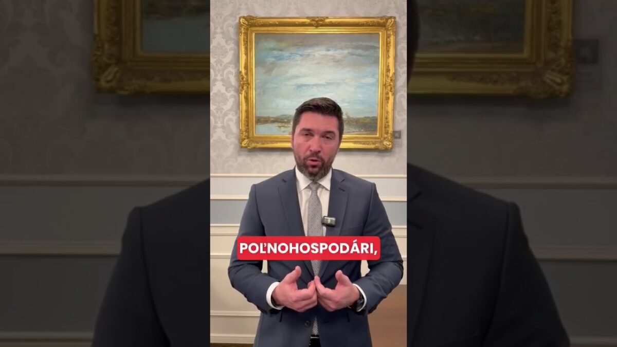 R. Takáč: Pre mňa ako ministra pôdohospodárstva je navrhovaný rozpočet EÚ po roku 2028 neprijateľný