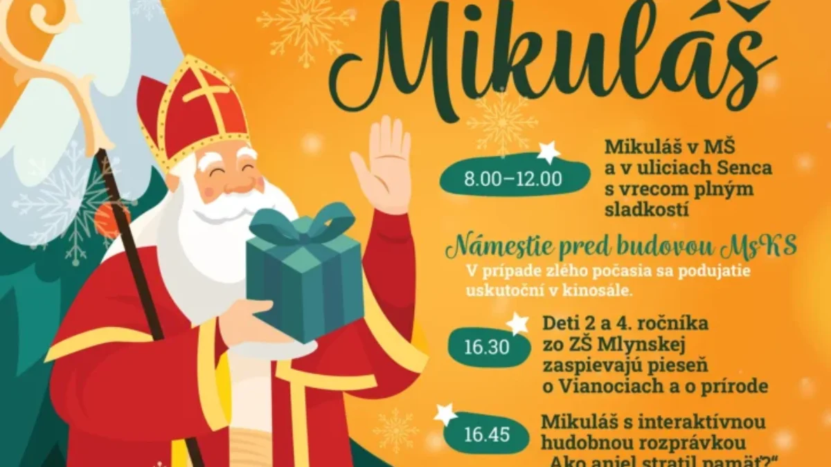 vianočný senec láka na bohatý program, remeslá aj interaktívny zážitok BSK: Vianočný Senec láka na bohatý program, remeslá aj interaktívny zážitok