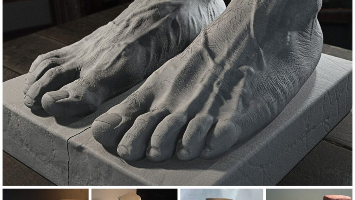 BSK: Sochársky workshop s Andrejom Fričom II / Štúdia nohy – model členka s chodidlom