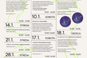 BSK: Program na január v Ekocentre Čunovo