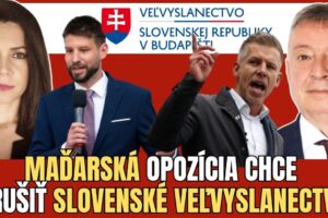 Viktorín: 3 január. Protest pred slovenským veľvyslanectvom v Budapešti. Spravo...