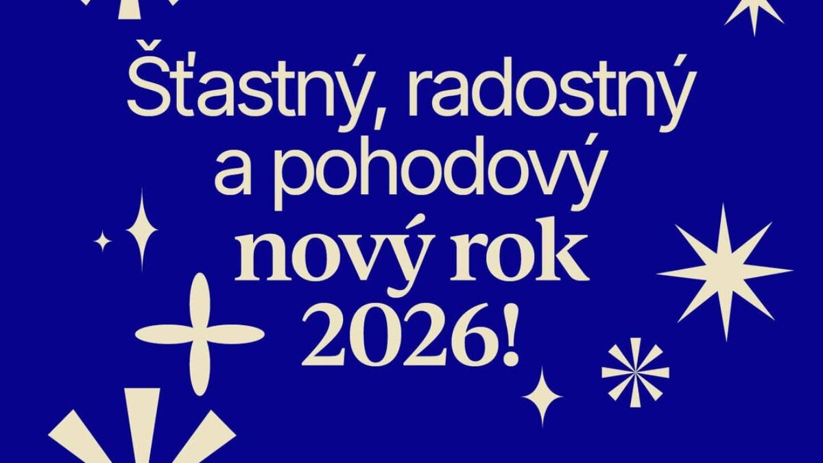 Mesto Bratislava: Prajeme vám šťastný nový rok, plný zdravia, šťastia, pokoja a radostných momentov.