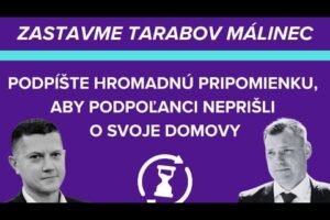 1767734192 hqdefault.jpg Taraba pretláča prečeprávačku opäť protizákonne, Podpoľanci potrebujú vašu pomoc