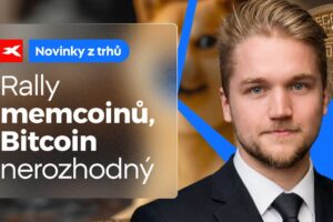 XTB: Memcoiny v akci, Bitcoin čeká – Co dál?