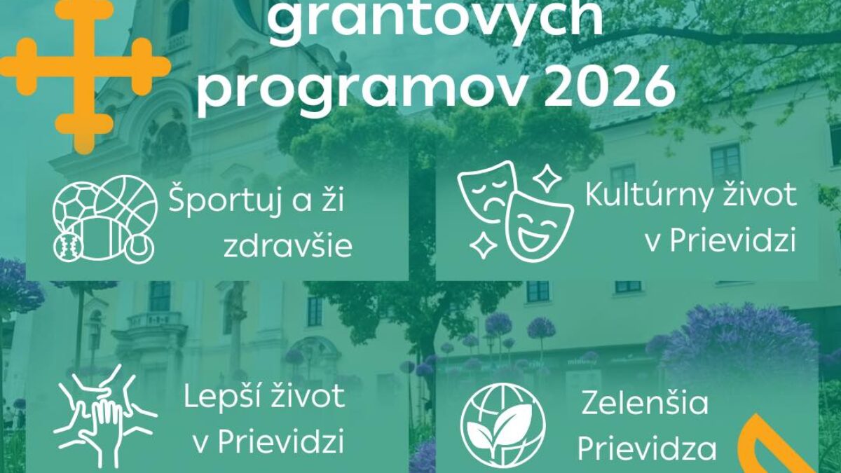 mesto prievidza: zapojte sa do grantovÝch programov – do 31. Mesto Prievidza: ZAPOJTE SA DO GRANTOVÝCH PROGRAMOV – DO 31. JANUÁRA